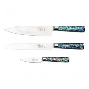 Katana Pearl 3 Piece Knife Set